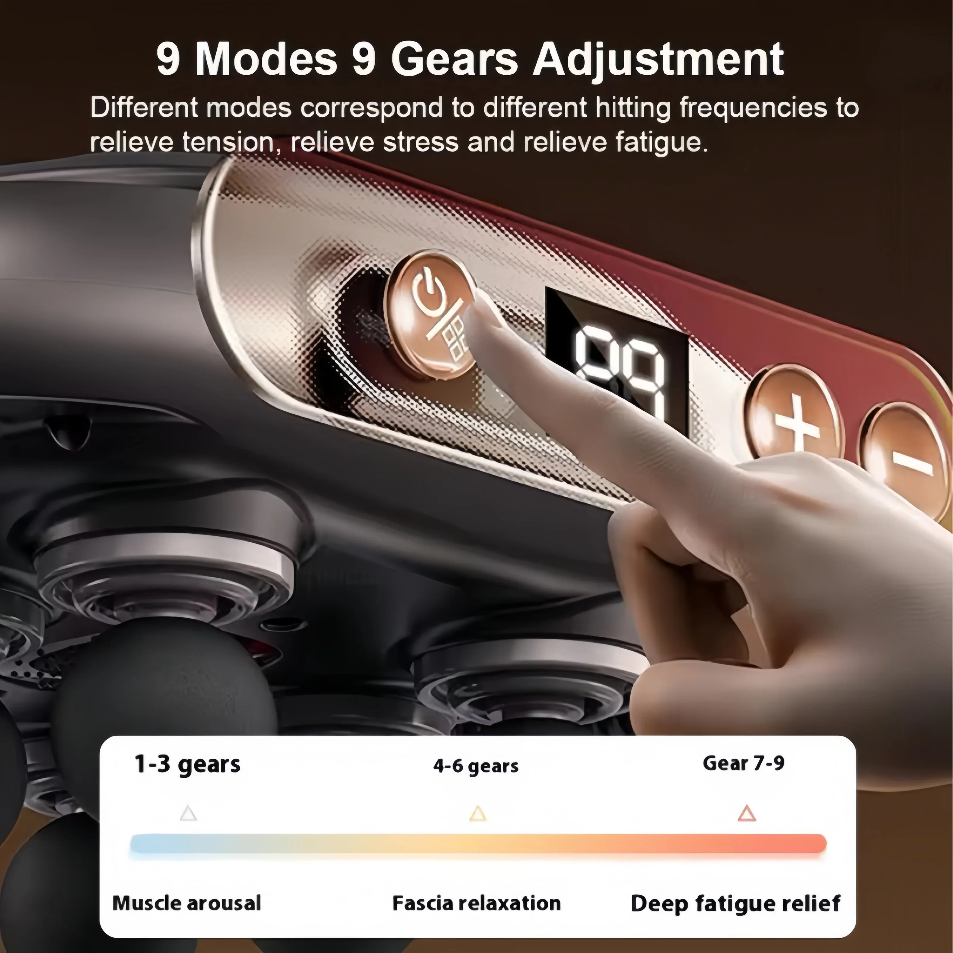 BioSoothe 6D - Szerokopasmowy Masażer Powięzi